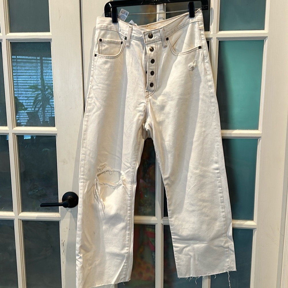 Levi’s rib cage straight ankle